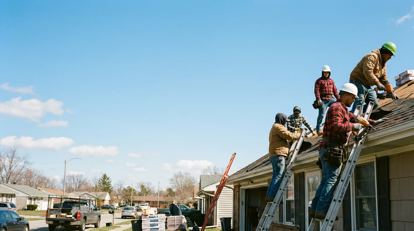 Roofing in Rockland, MI near me